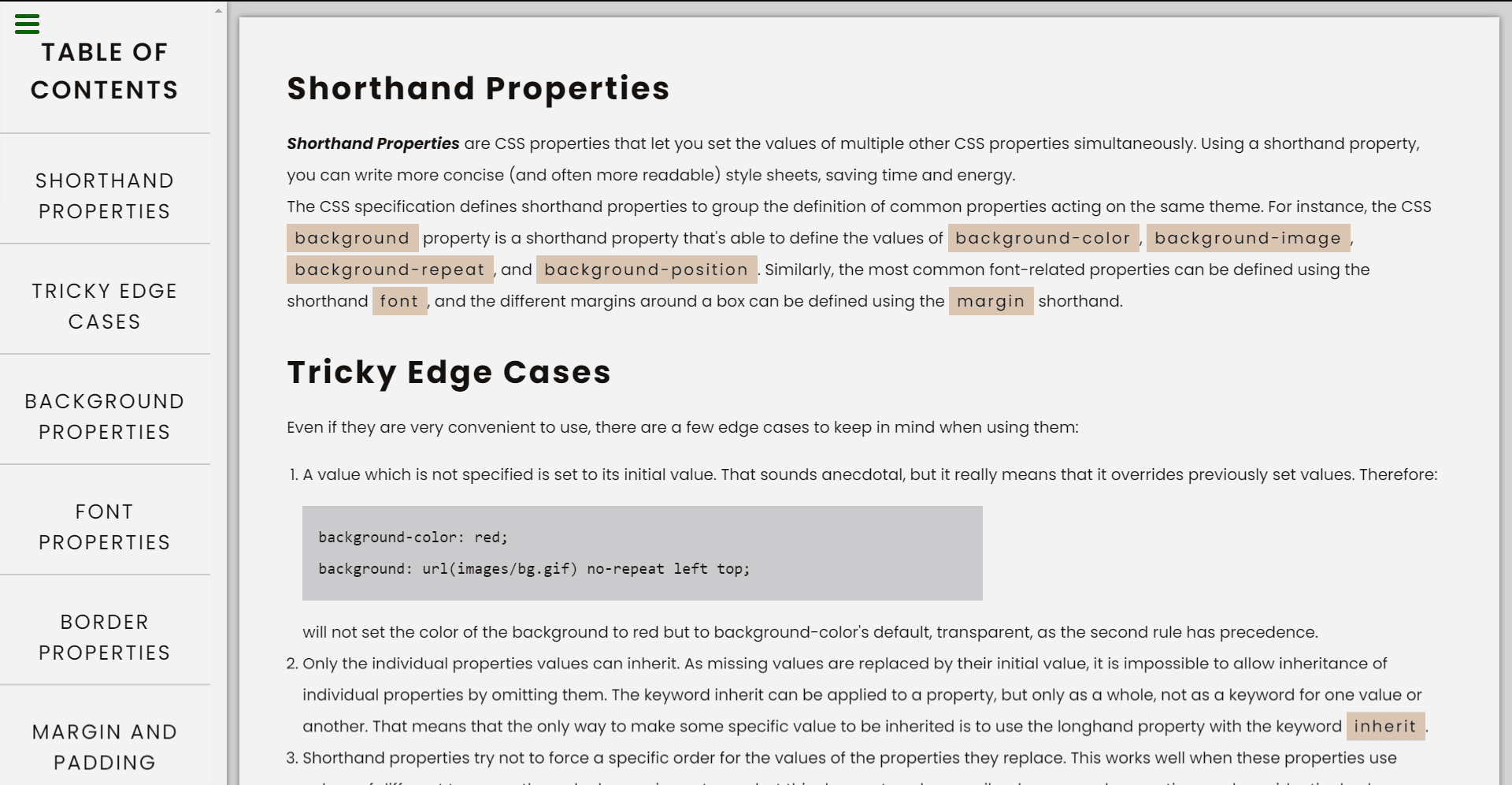 FCC - Technical Documentation Page