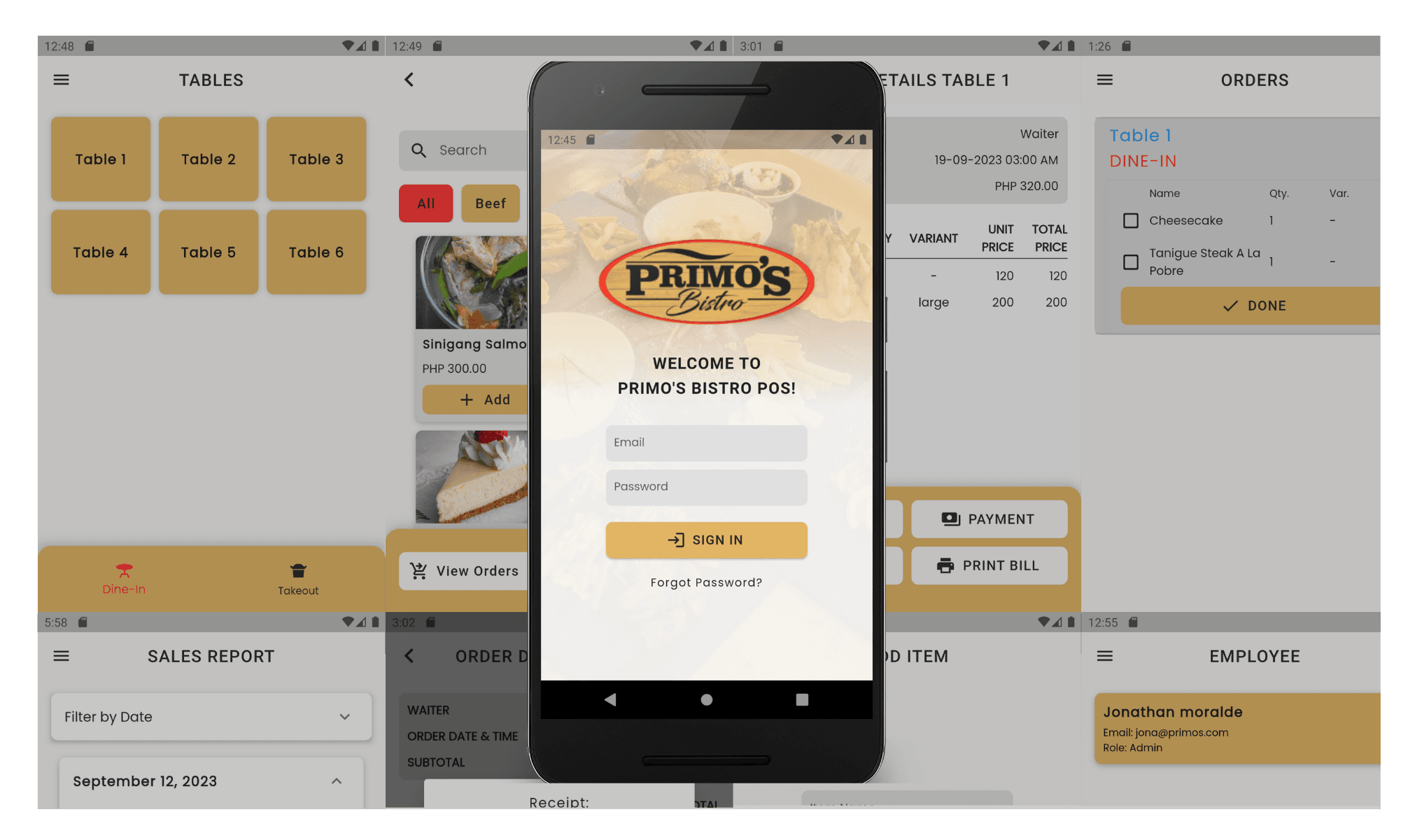 Android-based Restaurant POS System