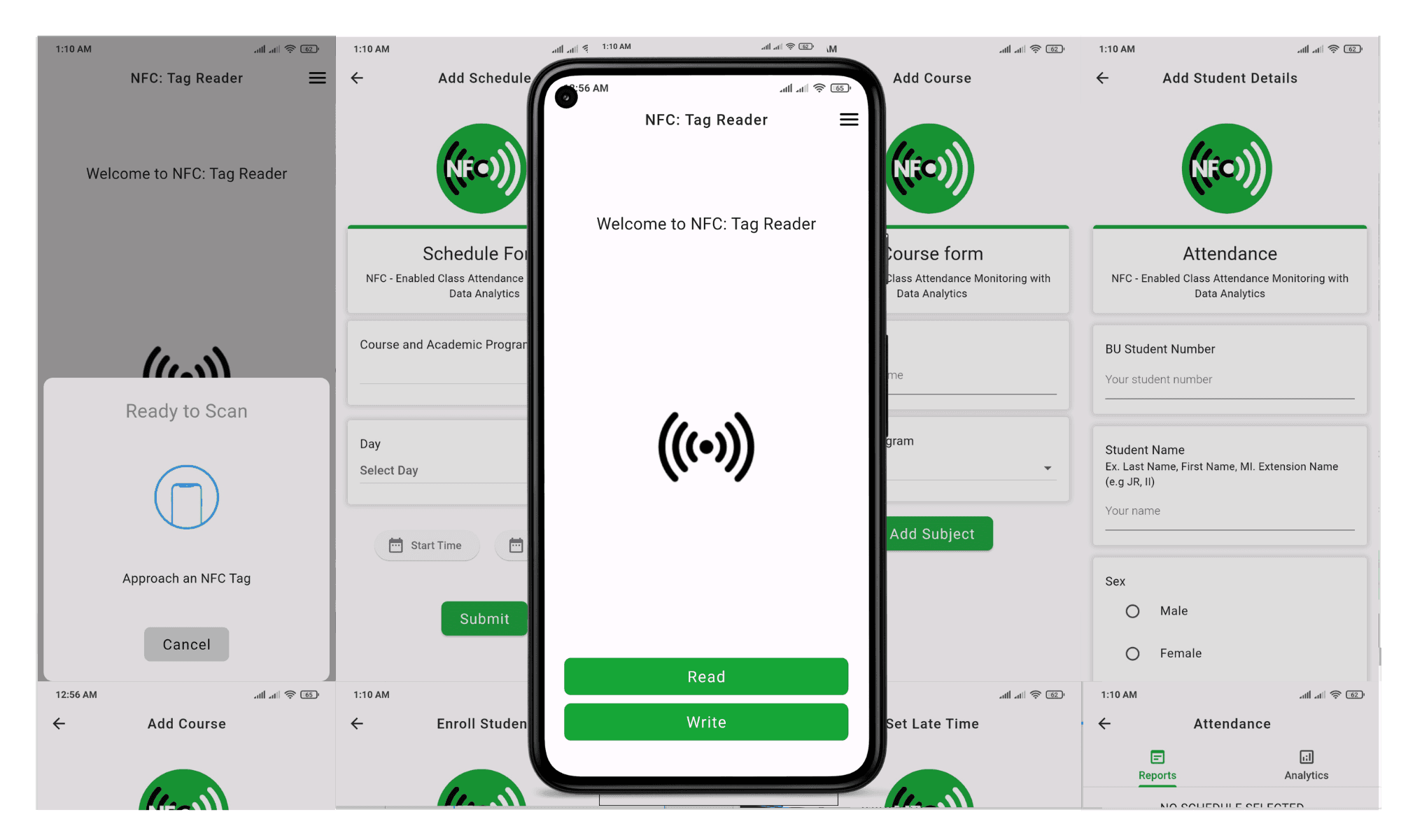 School Attendance Monitoring System using NFC